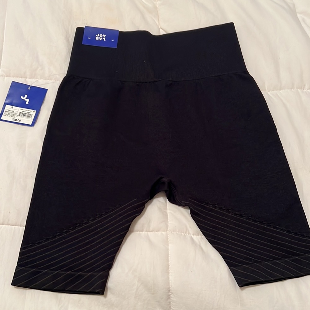 Black Biker Shorts Never Worn. Size Small.